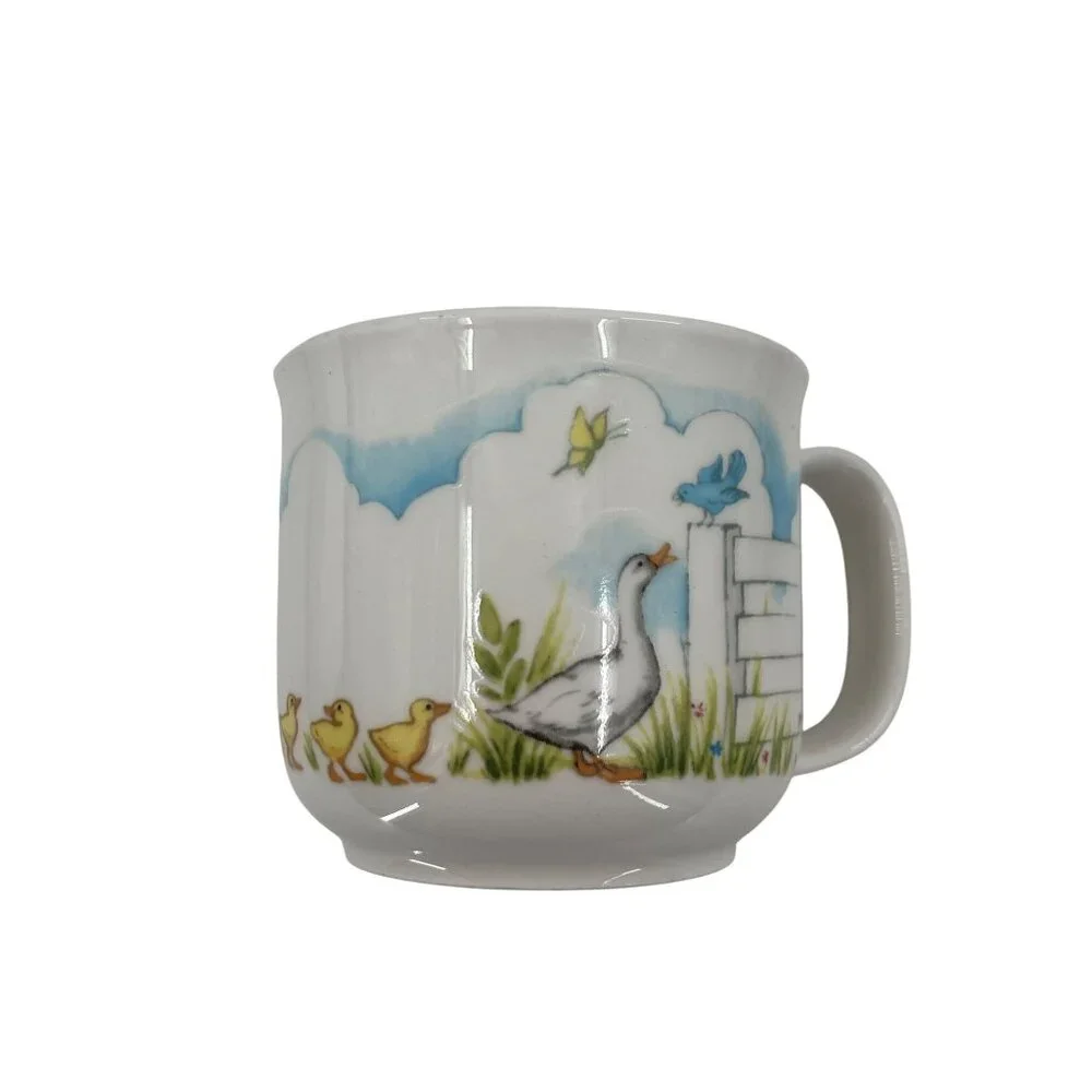 Reed & Barton Williamsburg Childs Porcelain Dinnerware Set Farmyard Friends